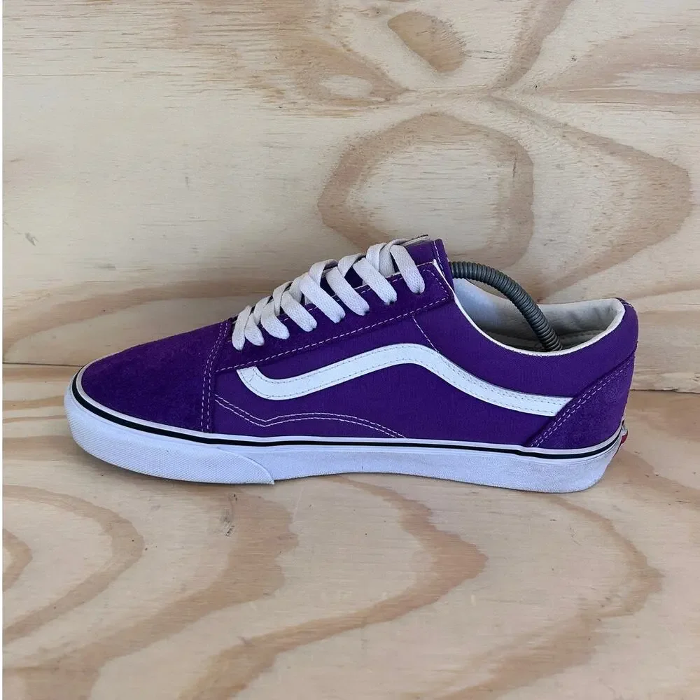 Vans Off The Wall - Old Skool - Sneakers - Purple - Men's - 11 - Picture 4 of 9